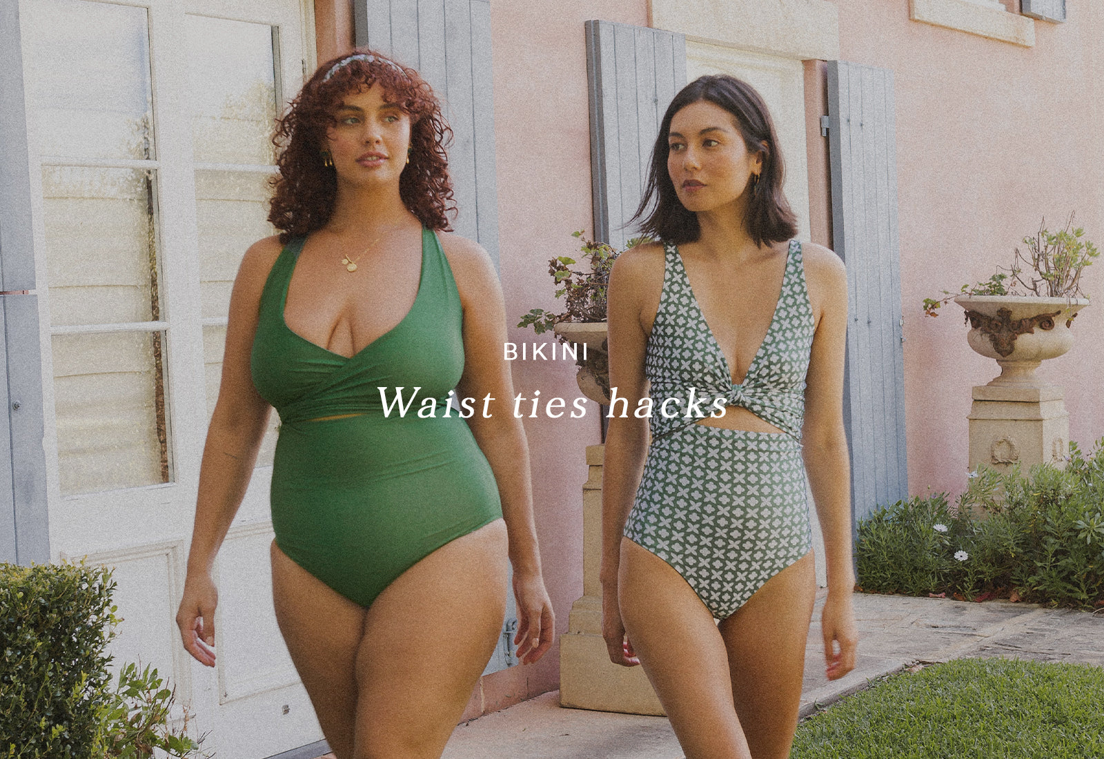 Waist tie hacks - Make the most of your bikini top – Baiia Swimwear