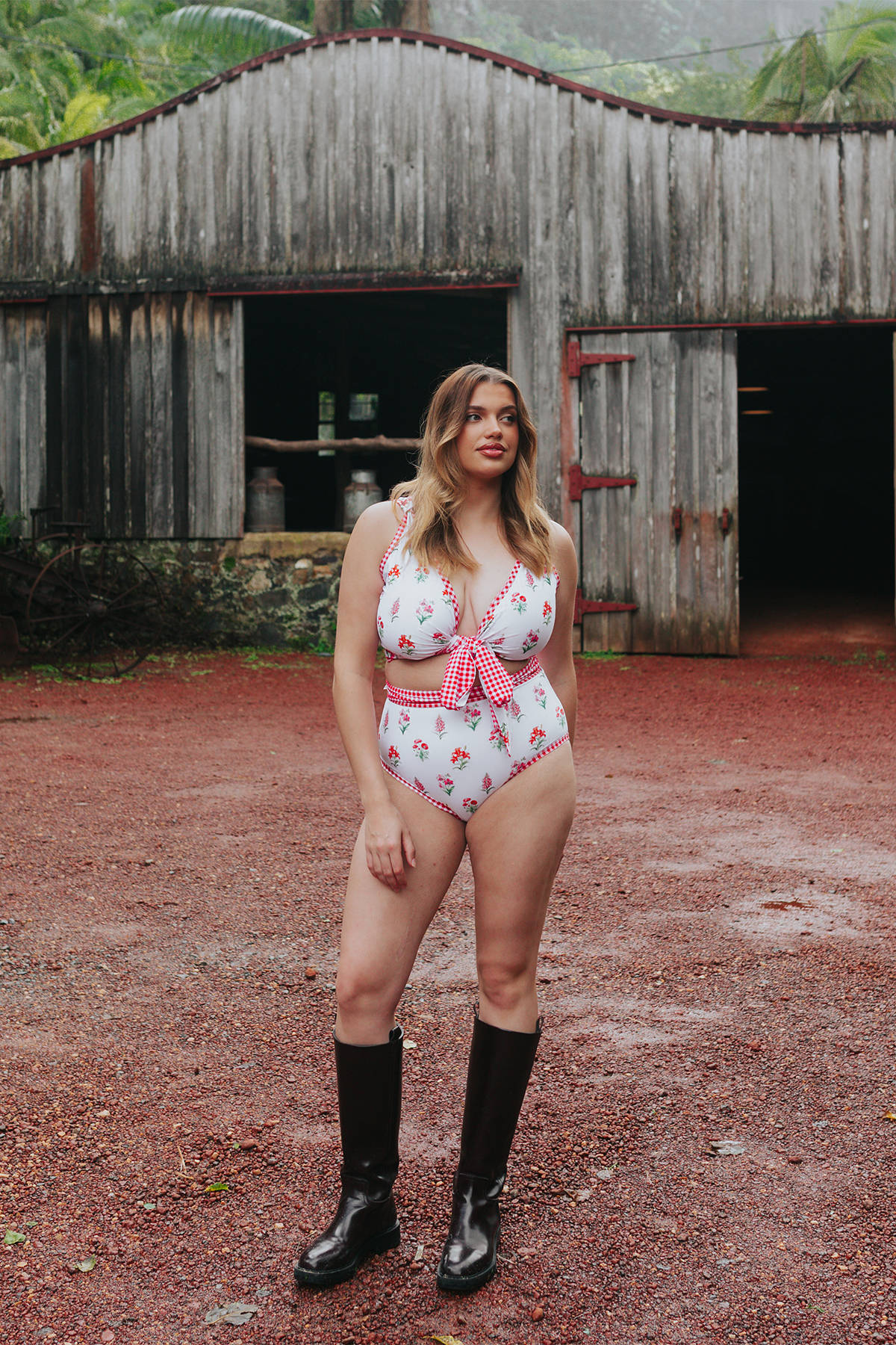 Betty Reversible Bikini Wrap Top