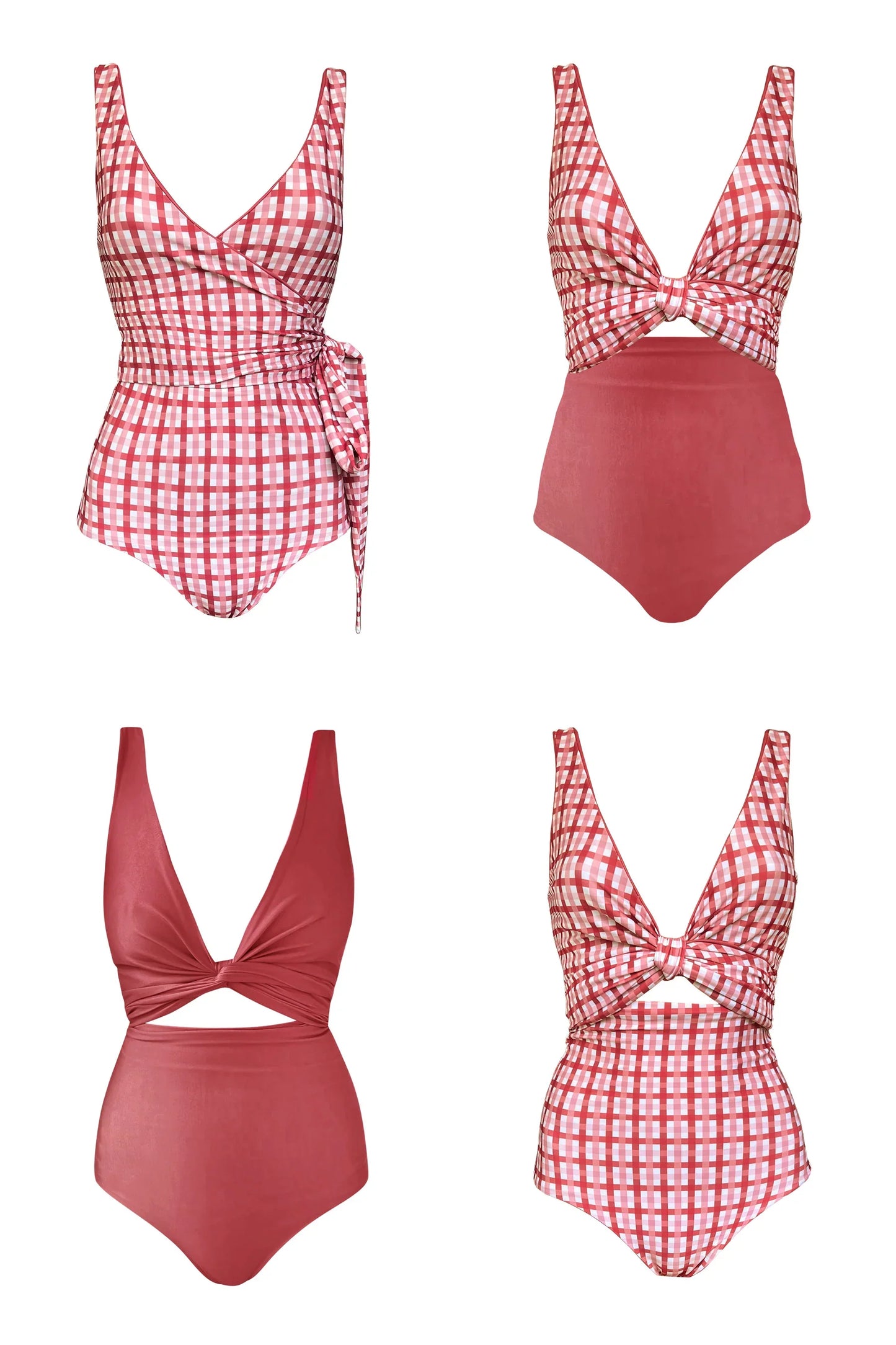 Brigitte Reversible Bikini Wrap Top - Second/Sample