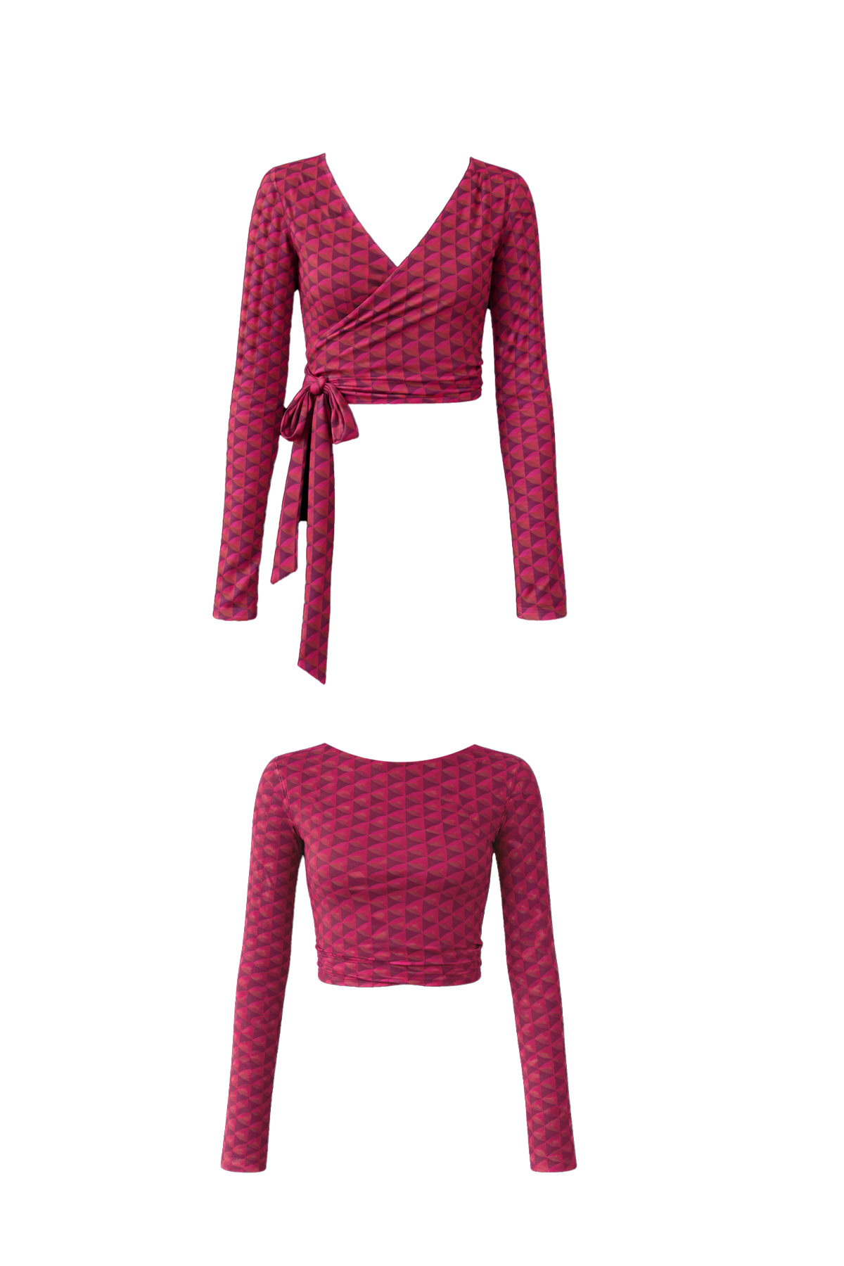 Monroe Long Sleeve Swim Wrap Top - Sample