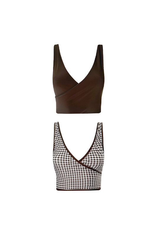 Sylvie Reversible Bikini Wrap Top