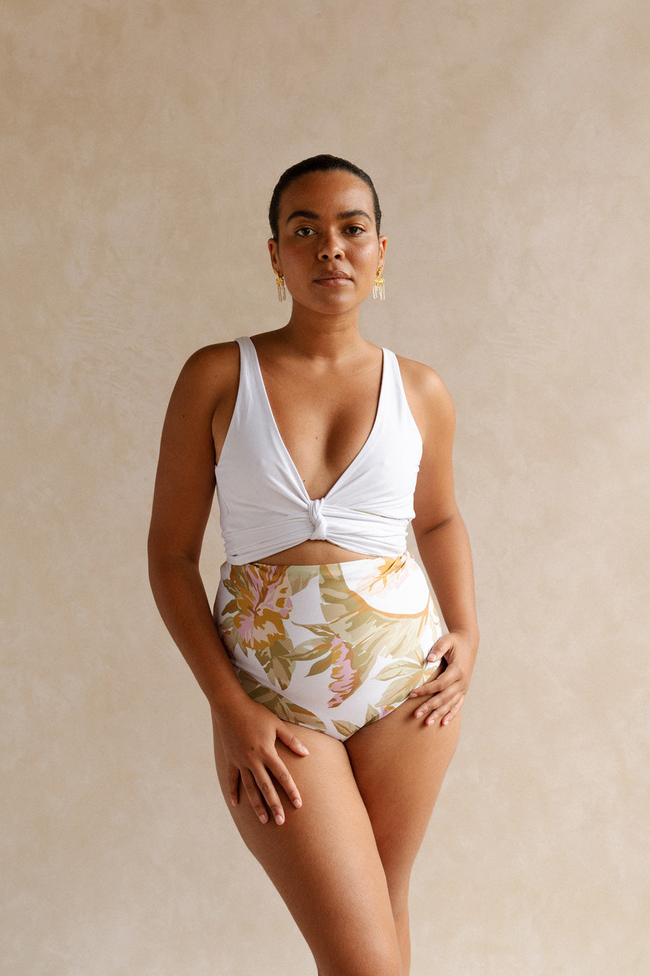 Bahamas Reversible Bikini Wrap Top (Chest Piece) - Second/Sample