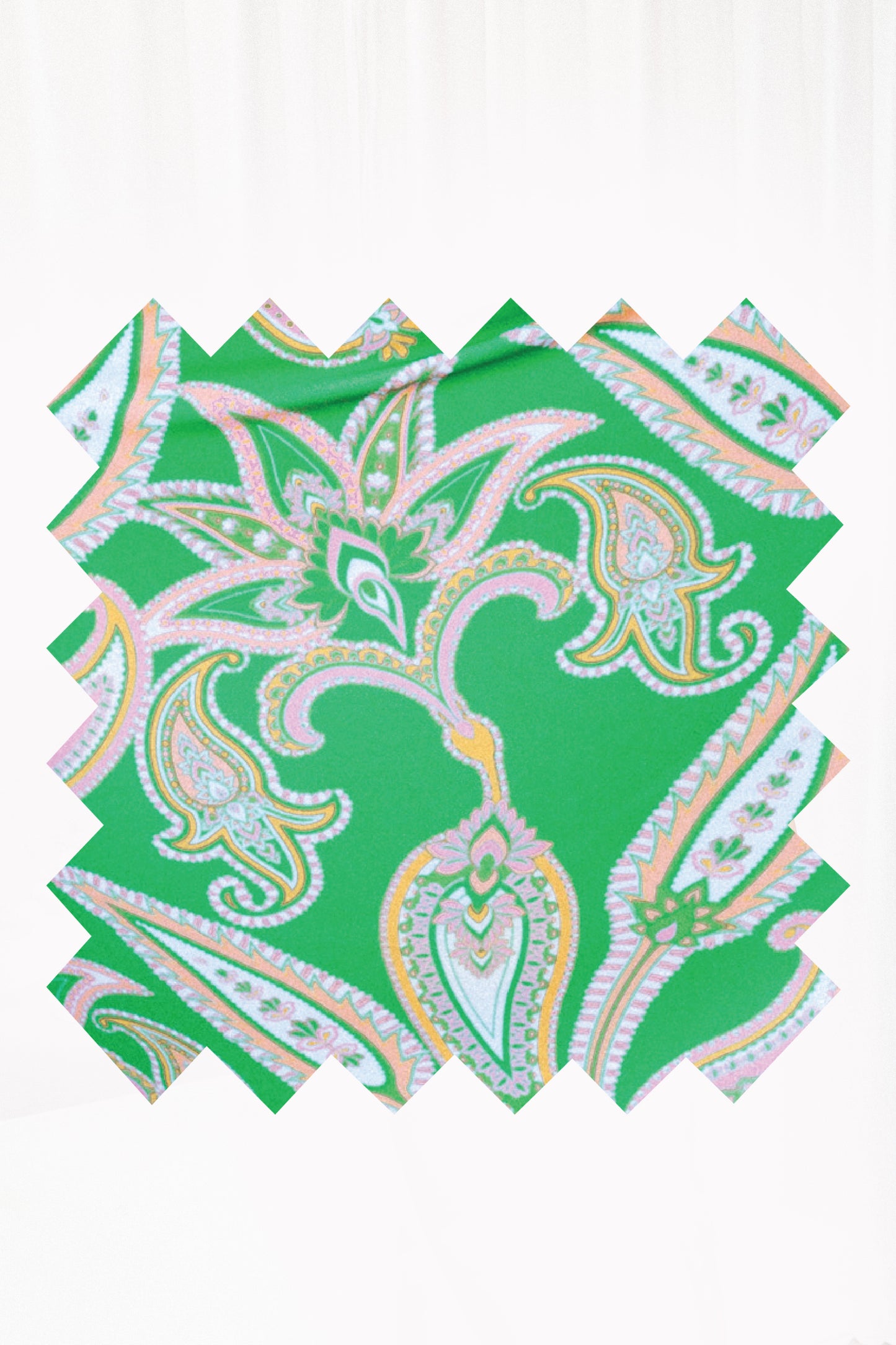 Paisley - Appletini Green Reversible Bikini Bottoms
