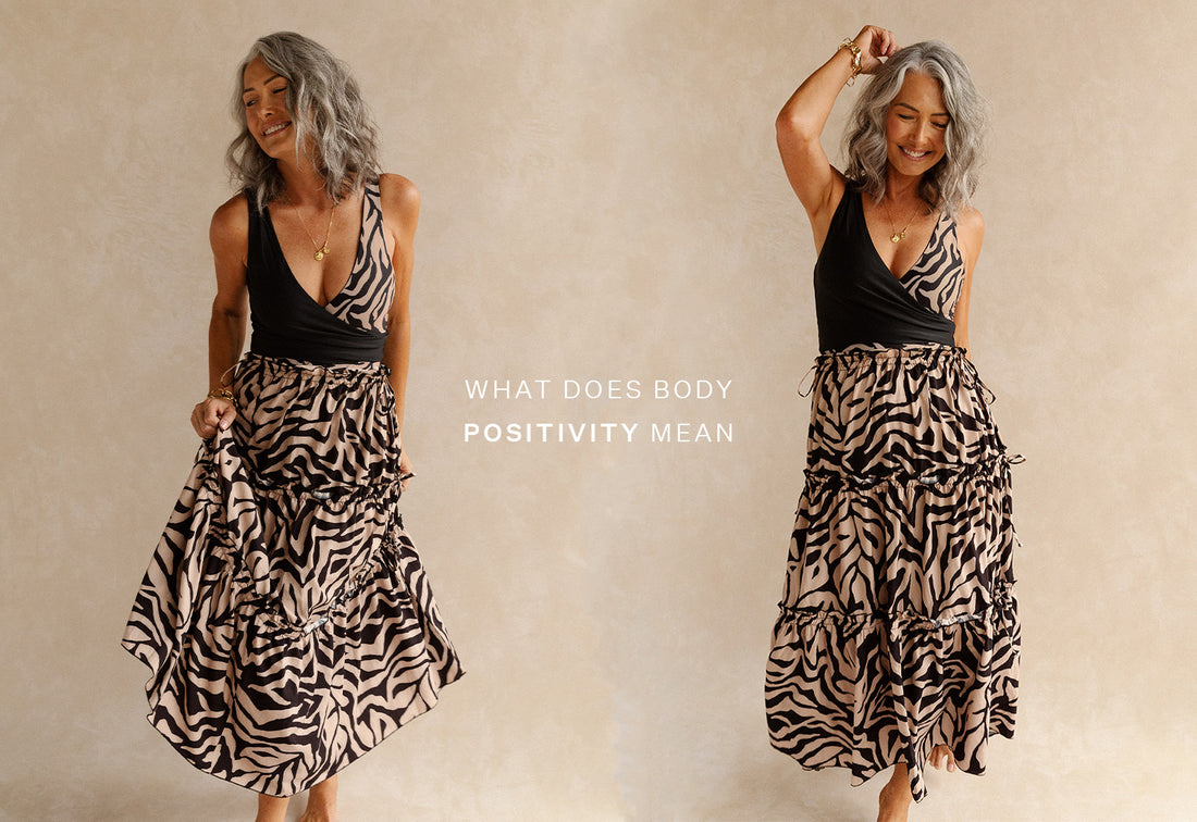 What does body positivity mean?