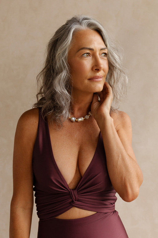 Monroe Reversible Classic Bikini Top - OLD CUT