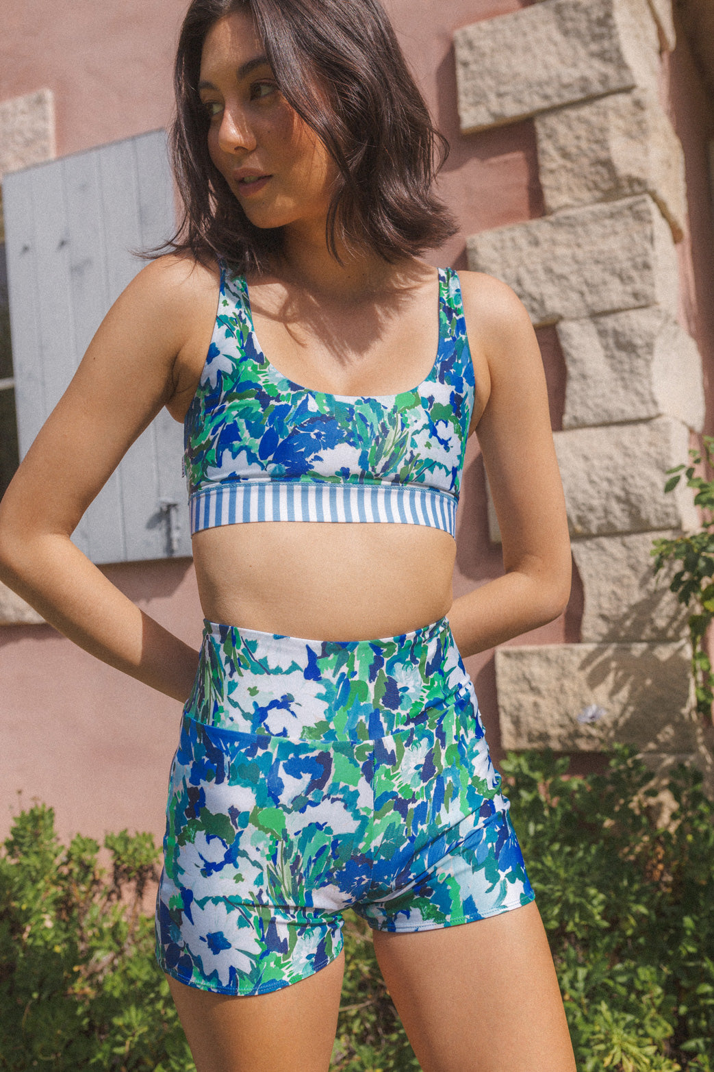 Andi Reversible Swim Shorts - Monet - Limited Edition - Second/Sample