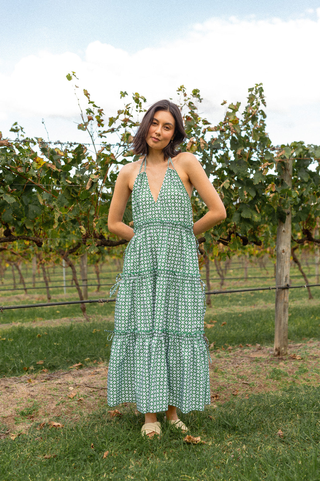 Viviana Multiway Dress Eden | Green Summer Dress | Women's Midi Dress Baiia Swimwear Viviana Multiway Dress Eden | Green Summer Dress | Women's Midi Dress Baiia Swimwear