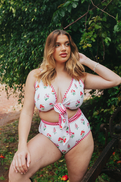Betty Reversible Bikini Wrap Top (PRE ORDER)