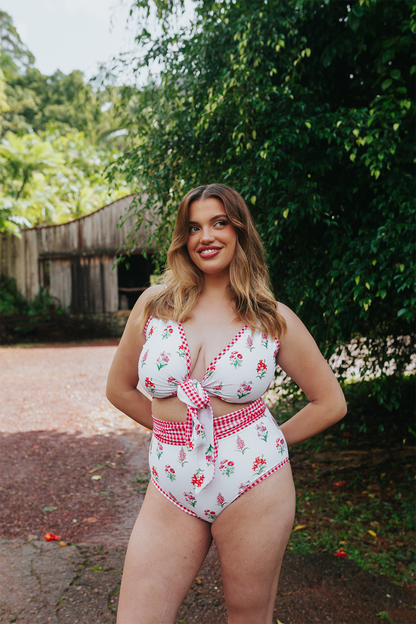 Betty Reversible Bikini Wrap Top (PRE ORDER)