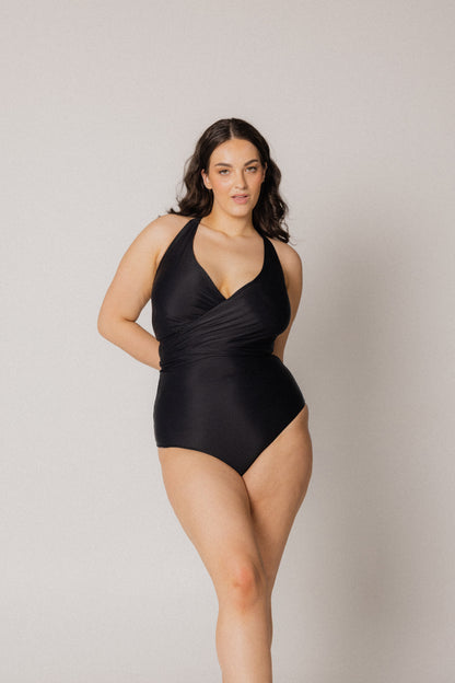 Black & White Reversible Wrapsuit