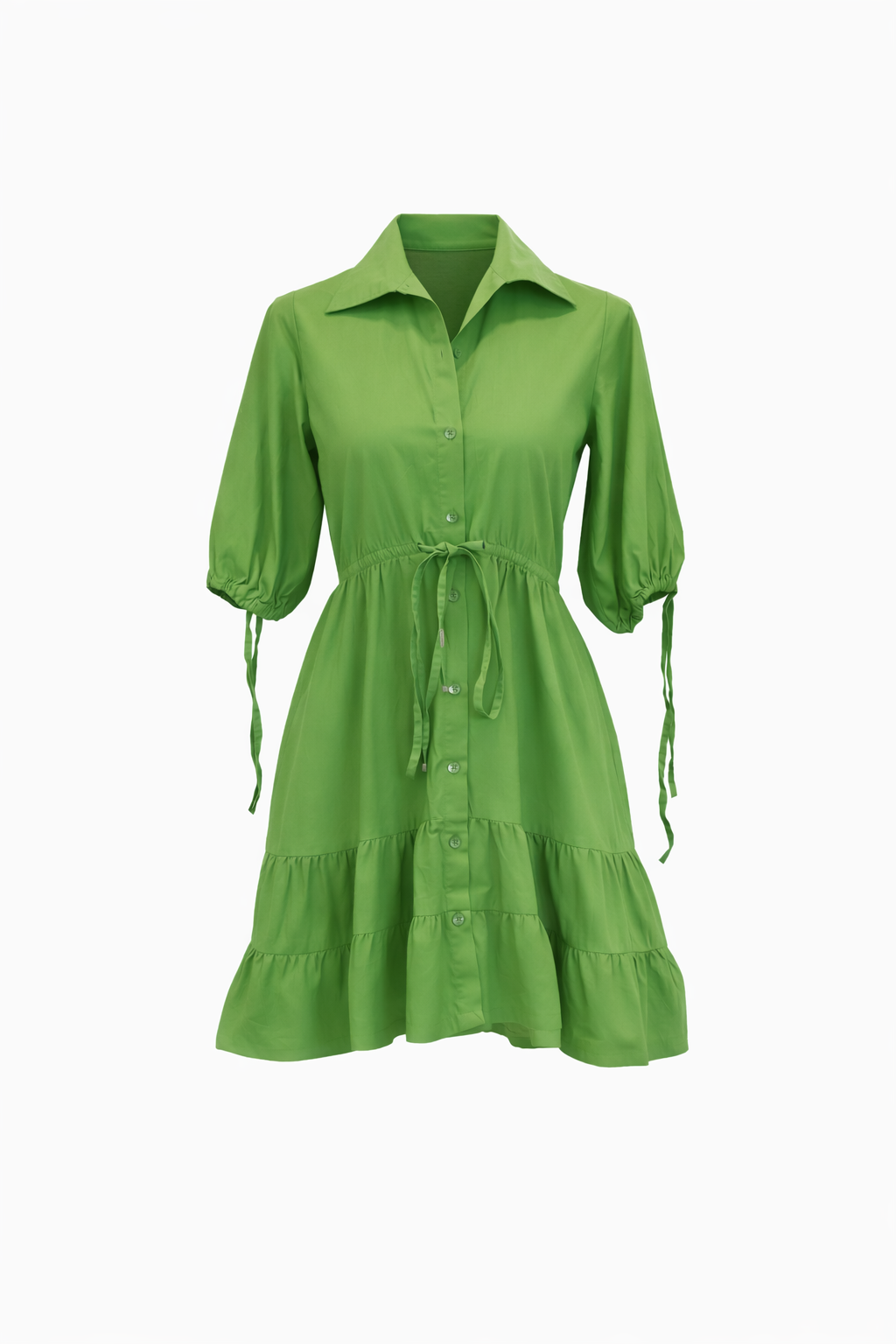 Harlow Mini Dress - Palm - Sample