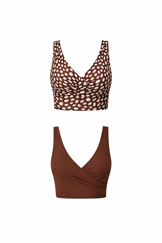 Zanzibar Reversible Bikini Top - Sample