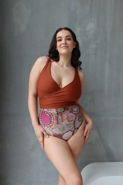 Guyulgang Reversible Bikini Wrap Top