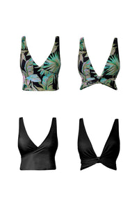 Martinique Reversible Bikini Wrap Top