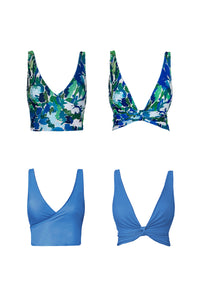 Monet Reversible Bikini Wrap Top