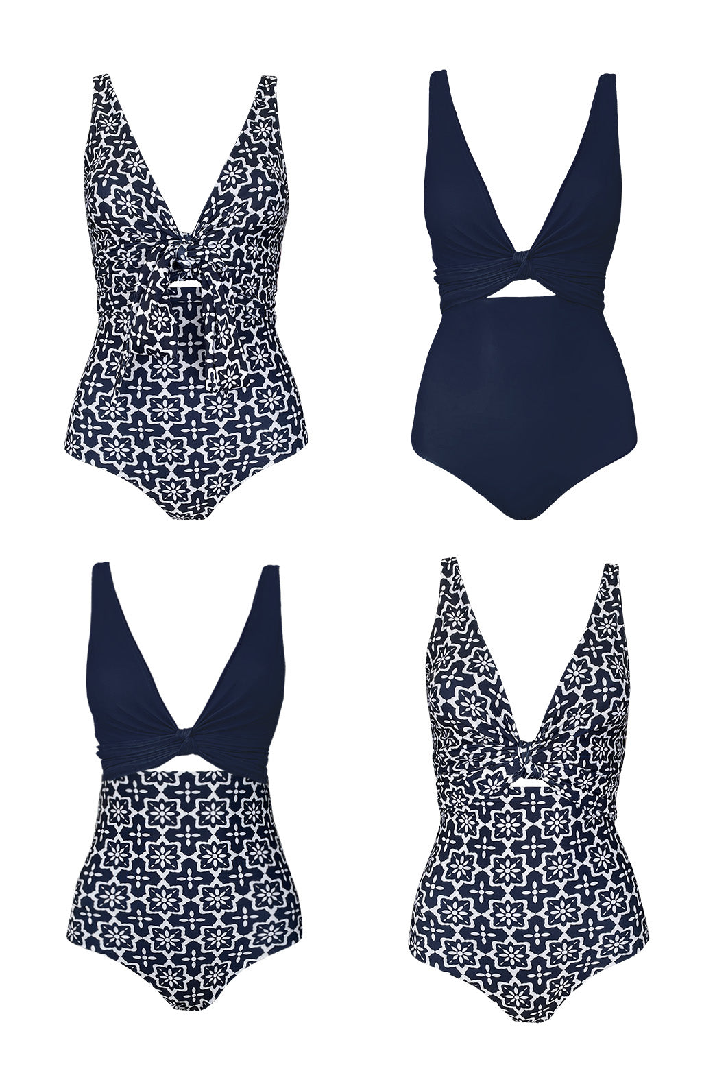 Riad Reversible Bikini Wrap Top (Chest Piece) - Second/Sample