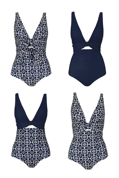 Riad Reversible Bikini Wrap Top (Chest Piece) - Second/Sample