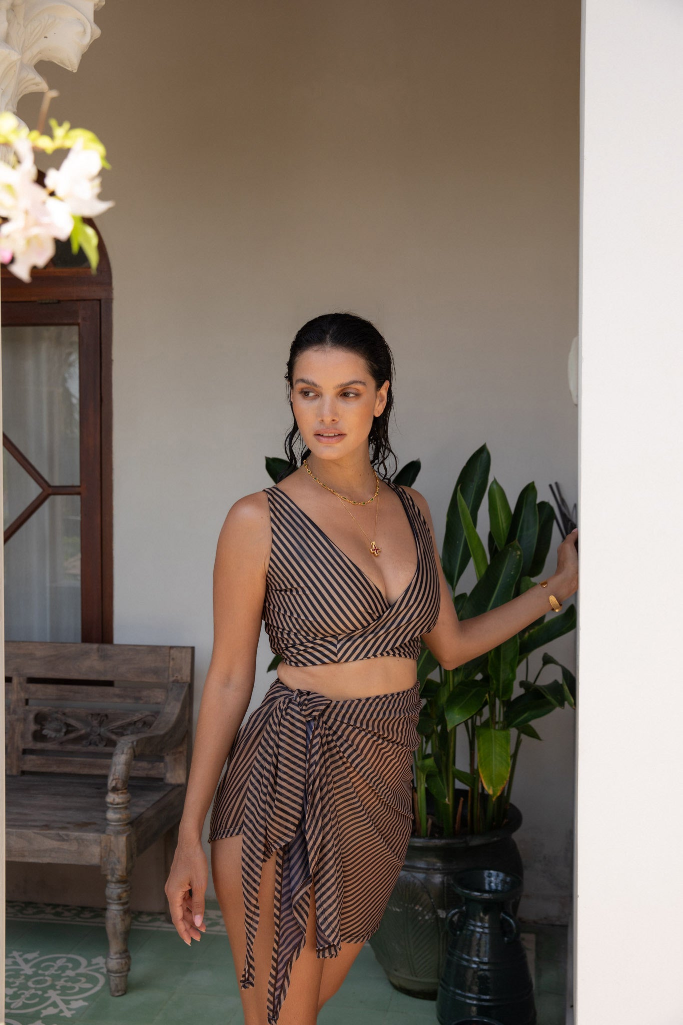 Riviera Mesh Sarong - Valencia