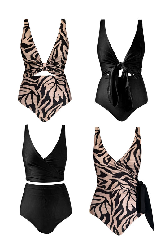 Tulum Reversible Classic Bikini Top - OLD CUT