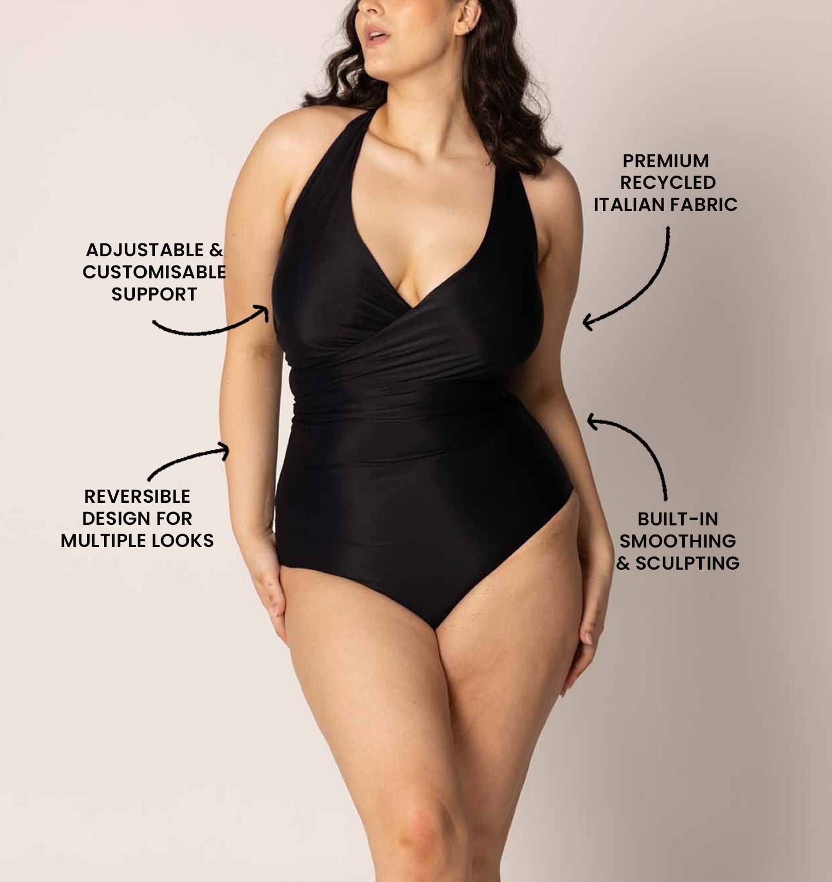 Tea Tree Reversible Bikini Wrap Top - Second/Sample