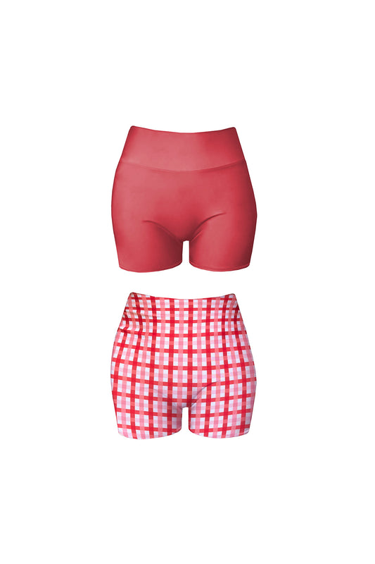 Andi Reversible Swim Shorts - Brigitte - Sample