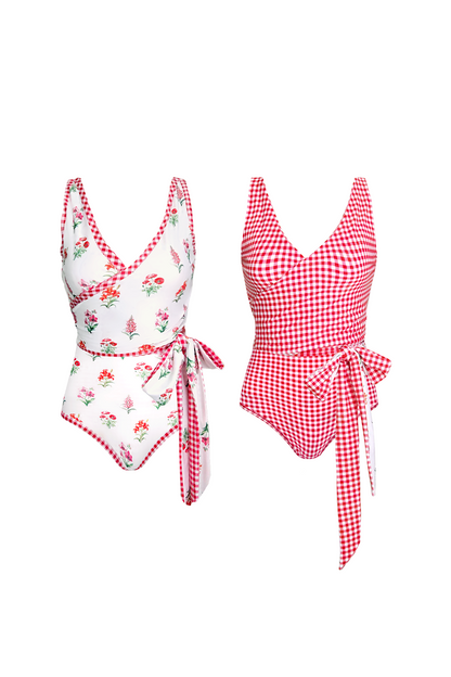Betty Reversible Wrapsuit