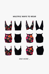Cha Cha One-Piece Wrap Top