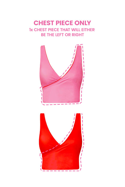 Cosmopolitan Reversible Bikini Wrap Top (Chest Piece) - Second/Sample