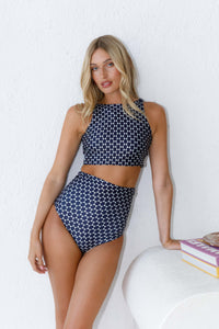 Deux One-Piece Wrap Top