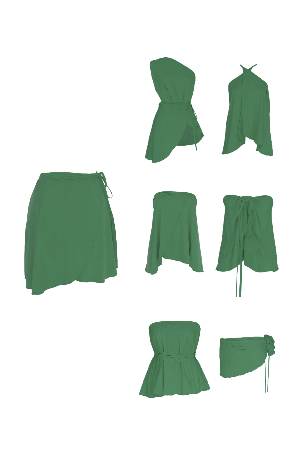 Eden Wrap Mini Skirt - Sample