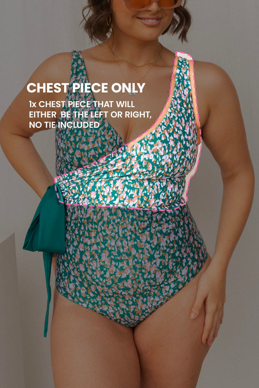 Jasmine Reversible Bikini Wrap Top (Chest Piece) - Second/Sample