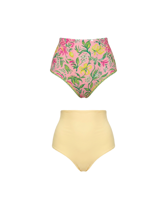 Limoncello Reversible Bikini Bottoms