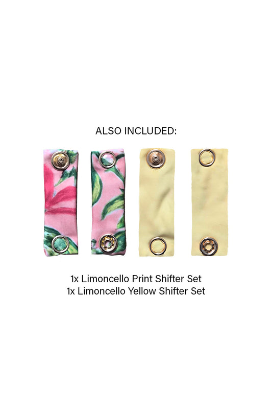 Limoncello Reversible One-piece Wrap Top