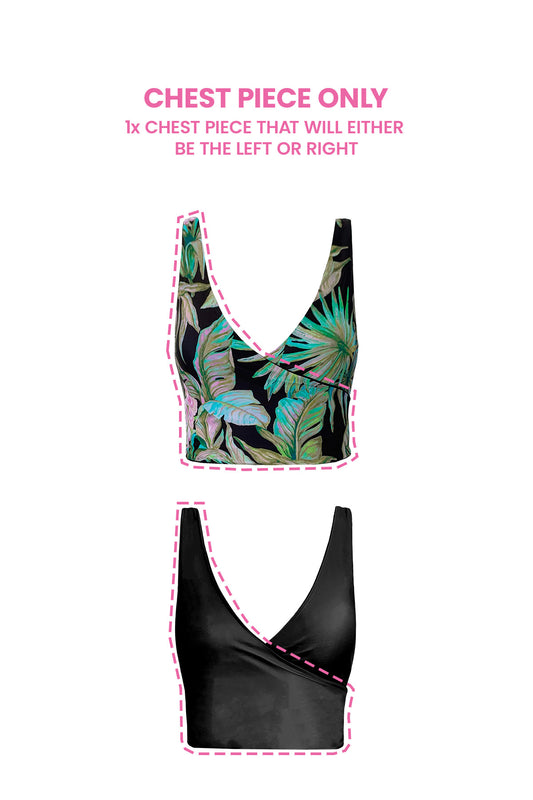Martinique Reversible Bikini Wrap Top (Chest Piece) - Second/Sample