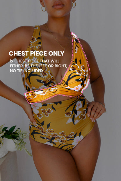 Mimosa Reversible Bikini Wrap Top (Chest Piece) - Second/Sample