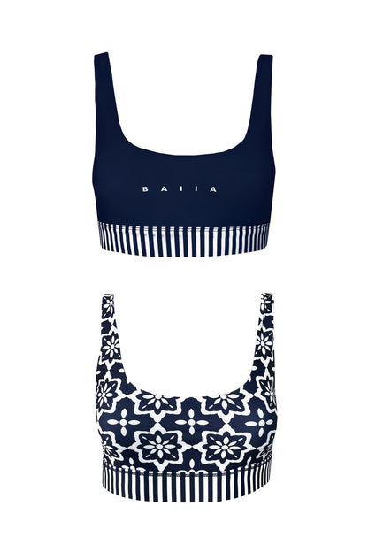 Andi Reversible Bikini Top - Riad - Second/Sample