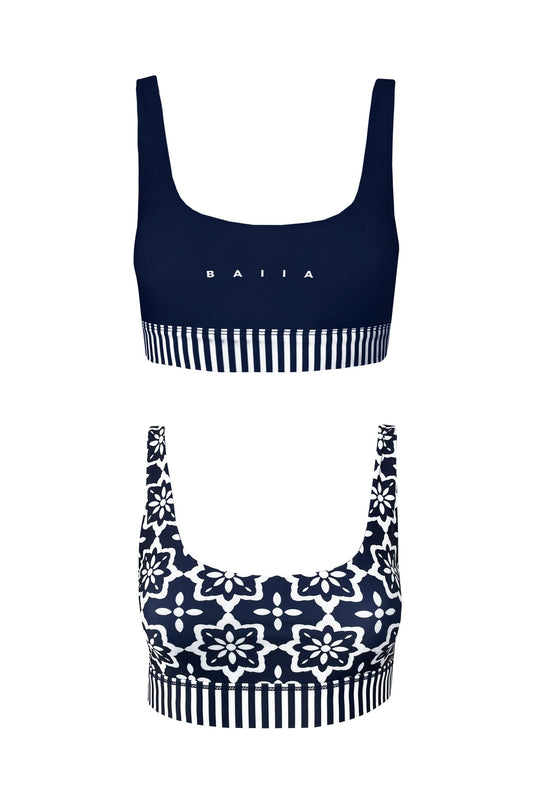 Andi Reversible Bikini Top - Riad - Second/Sample