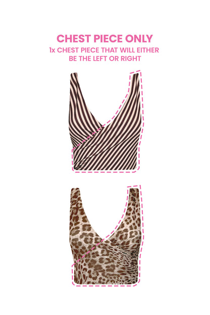 Samba Reversible Bikini Wrap Top (Chest Piece) - Second/Sample