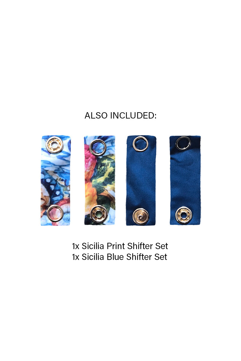 Sicilia One-Piece Wrap Top