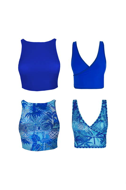 Capri One-Piece Wrap Top - Second/Sample