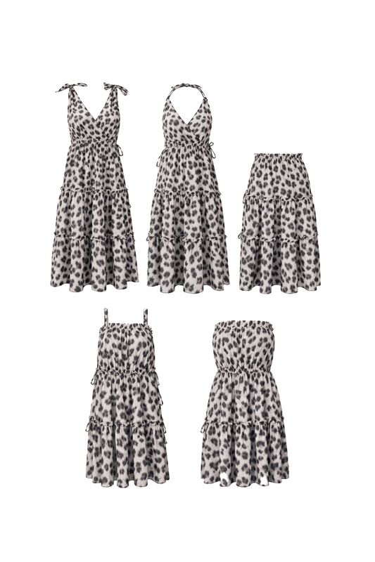 Viviana Multiway Dress - Leopard (Light) - Second/Sample