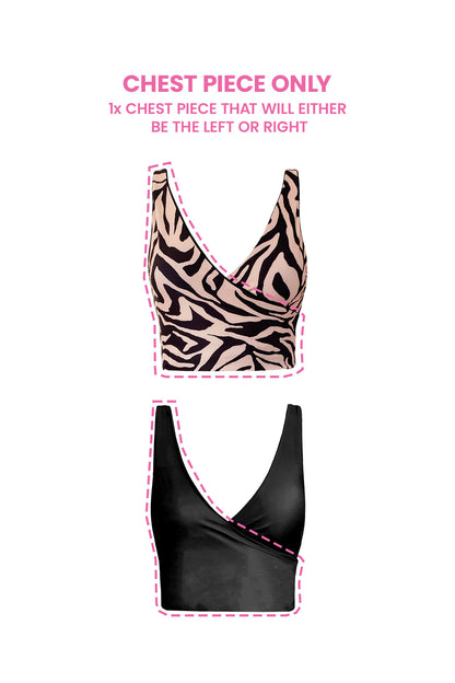 Tulum Reversible Bikini Wrap Top (Chest Piece) - Second/Sample