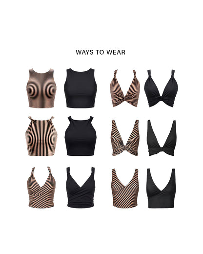 Valencia One-Piece Wrap Top
