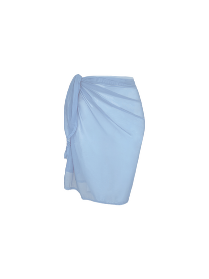 Mesh Sarong - Pearl Blue