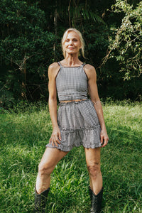 Sylvie One-Piece Wrap Top
