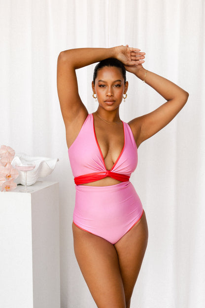 Cosmopolitan Reversible Bikini Wrap Top (Chest Piece) - Second/Sample