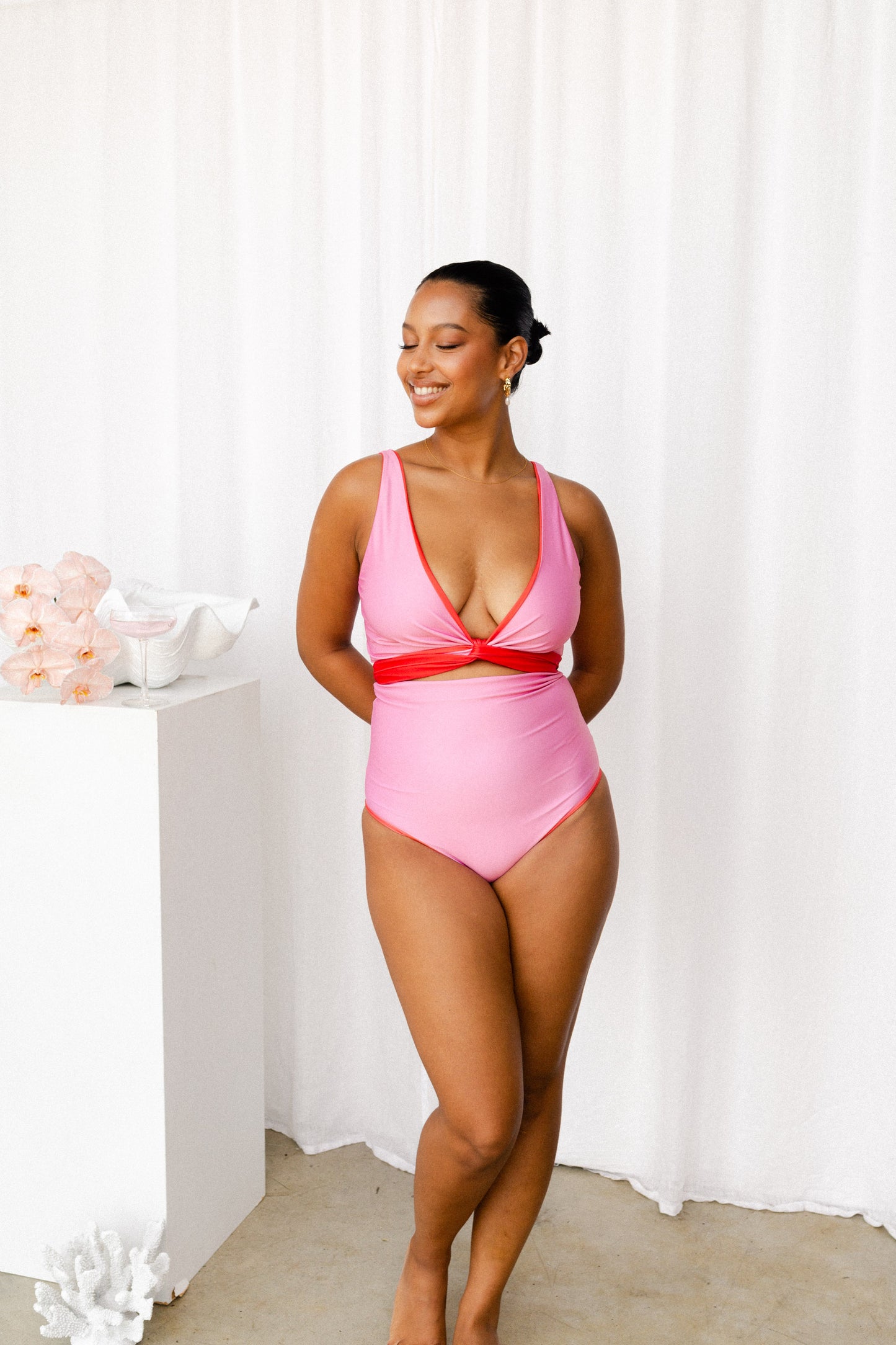 Cosmopolitan Reversible Bikini Wrap Top (Chest Piece) - Second/Sample