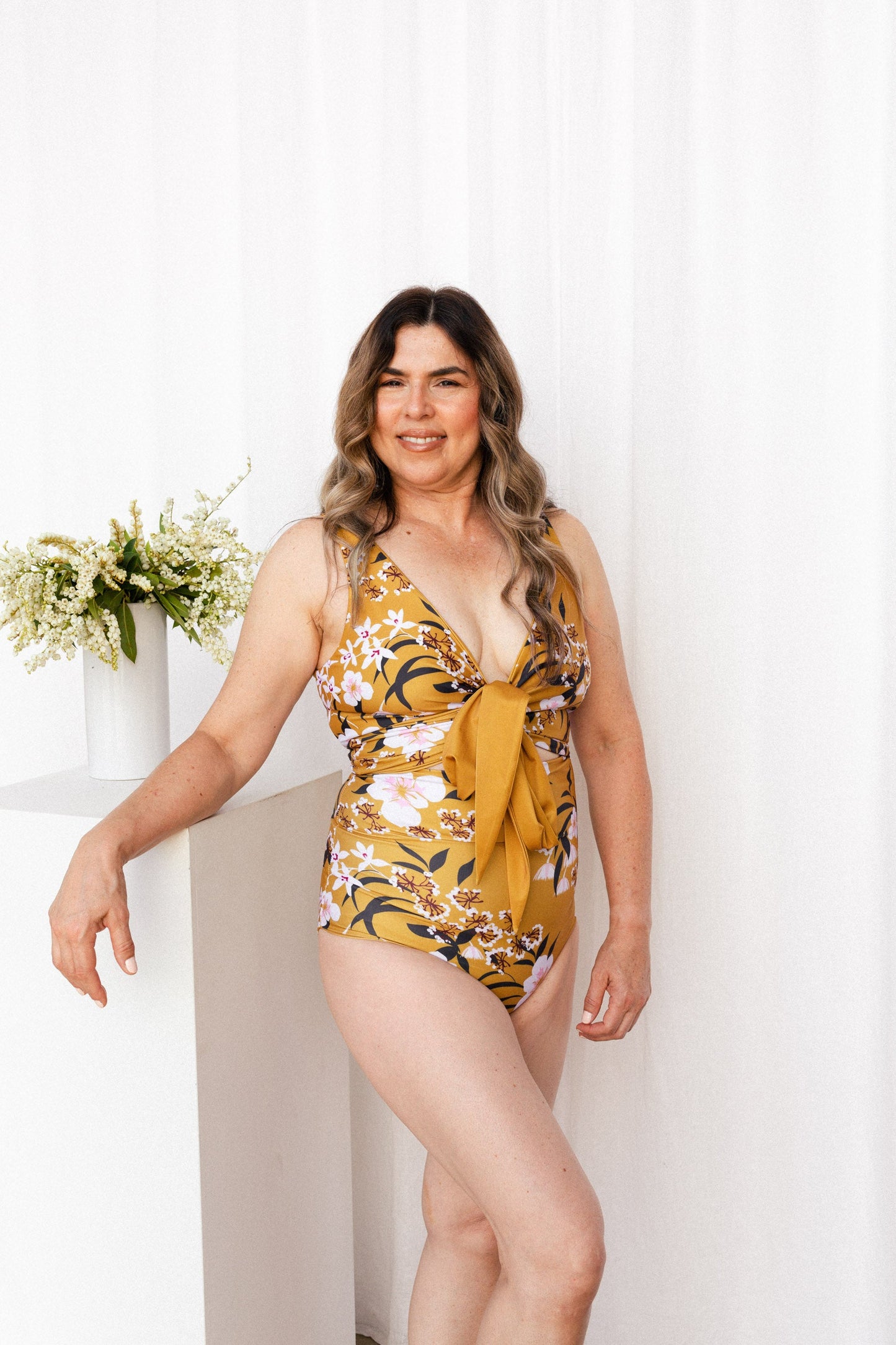 Mimosa Reversible Bikini Wrap Top (Chest Piece) - Second/Sample