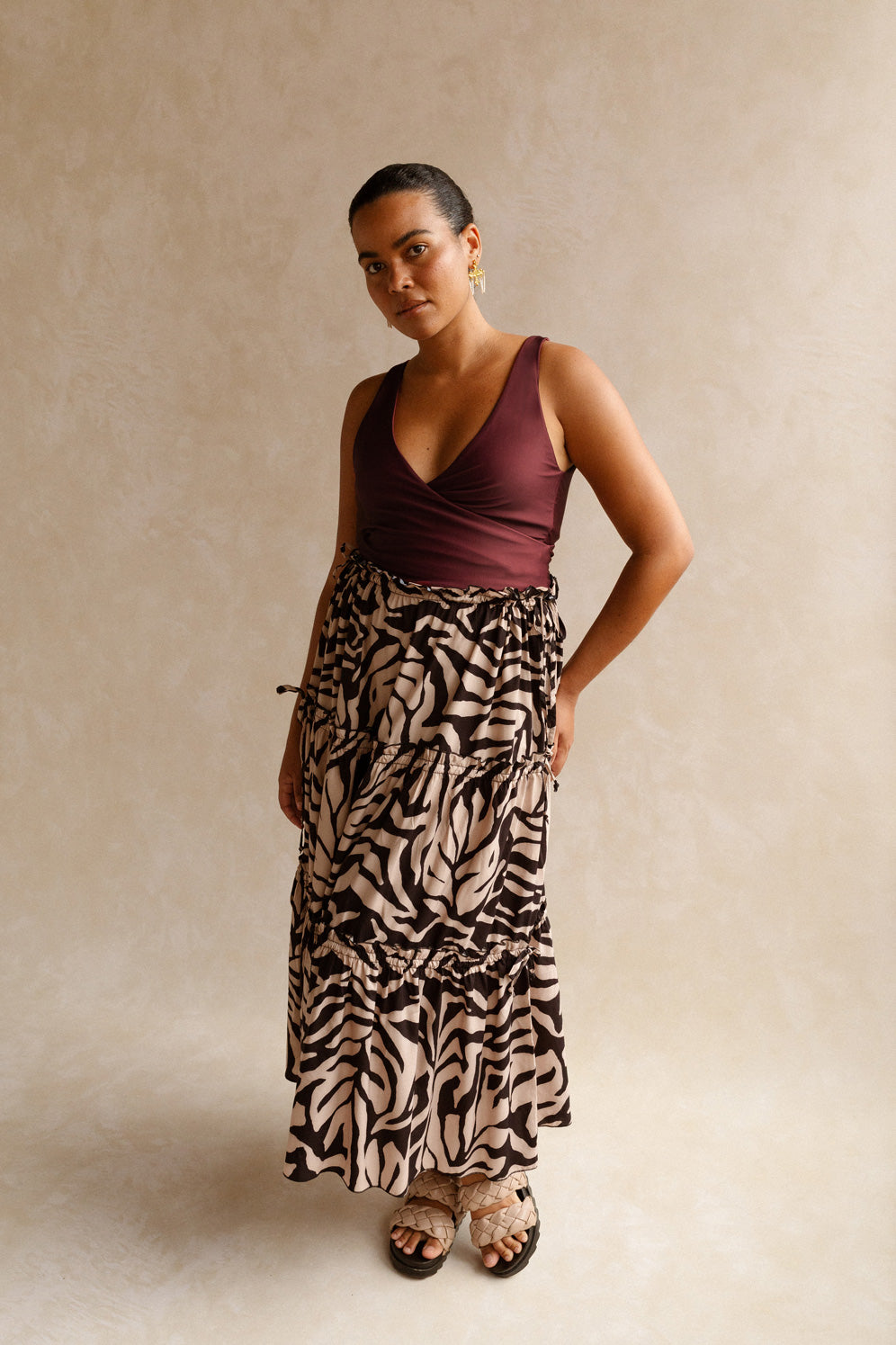 Viviana Multiway Dress Tulum | Animal Print Summer Dress | Women's
