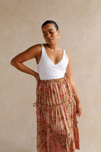 Bahamas Reversible Bikini Wrap Top - OLD CUT